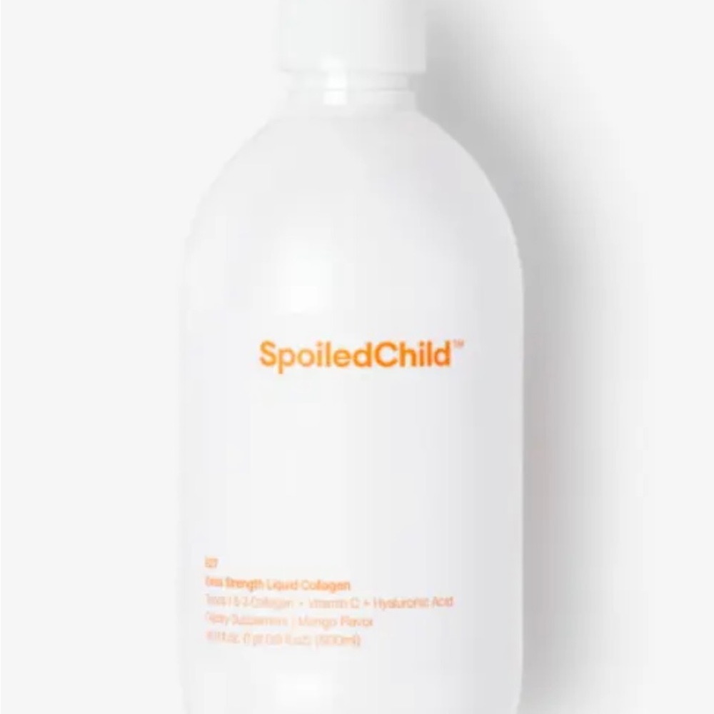 3 unopened bottles of Spoiled Child Liquid Collagen.
